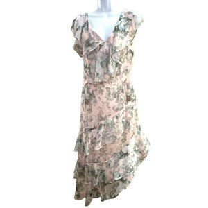 Keepsake the Label Women's Revolve Sweet Love Asymmetrical Hem Dress Size Medium